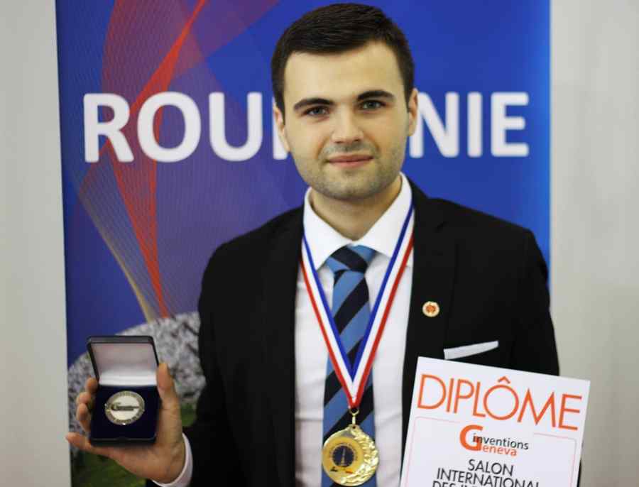 Ionuț Budișteanu, premiat la Salonul de la Geneva
