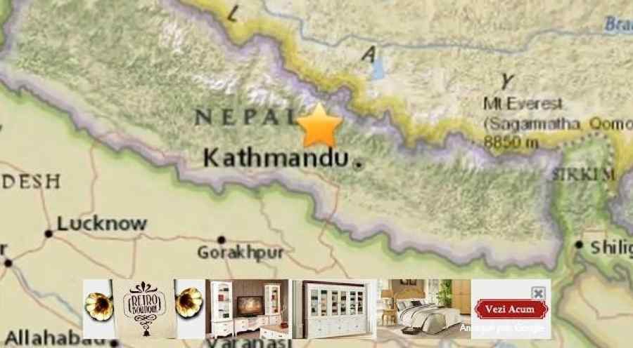 Cel mai recent bilanț al cutremurului din Nepal