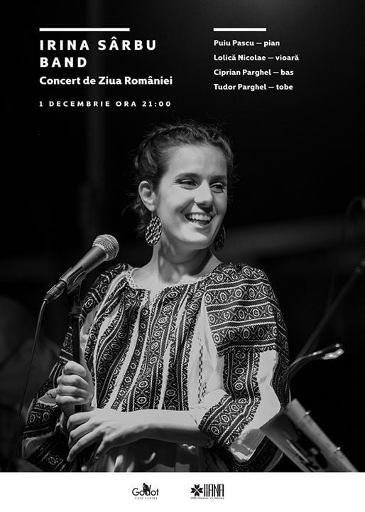 Irina Sârbu Band, concert de Ziua României