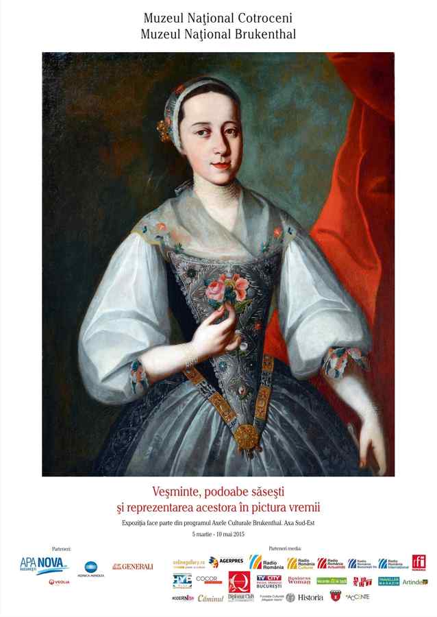 Expoziţie de veşminte, podoabe săseşti din colecţia Muzeului Brukenthal, la Muzeul Naţional Cotroceni