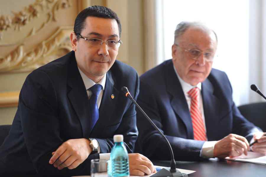 Ponta, urări în avans pentru Iliescu
