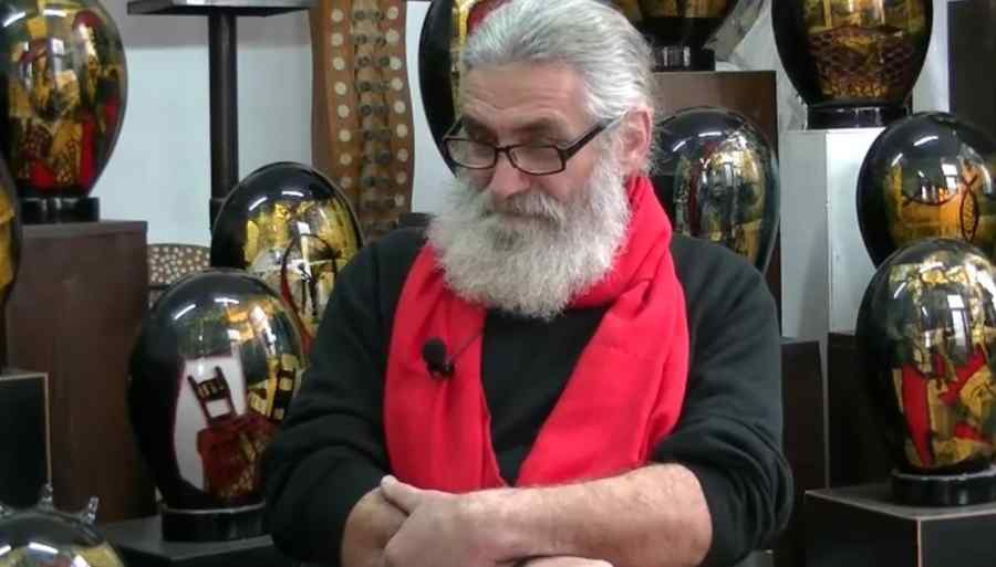 Cornel Nistorescu în dialog cu sculptorul Mihai Țopescu