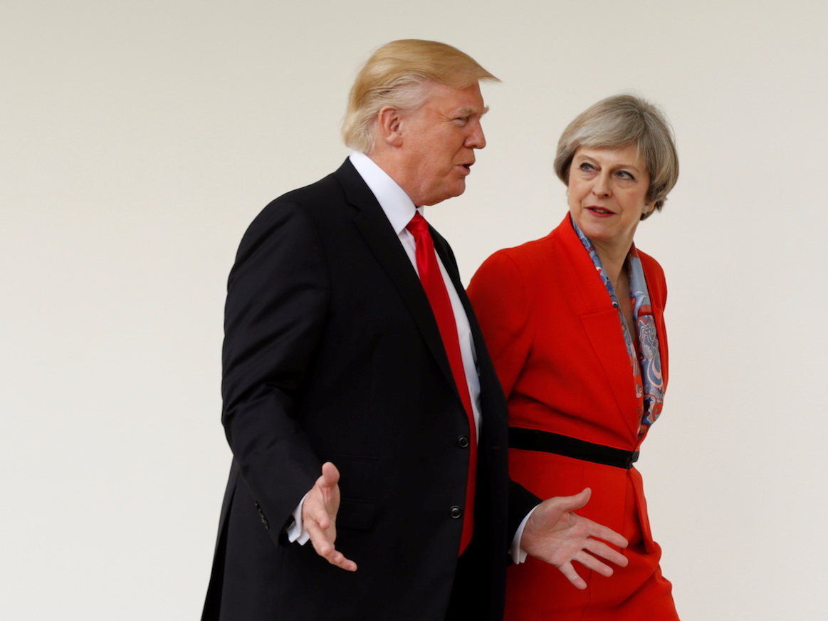 Trump la Londra, o vizită cu scântei