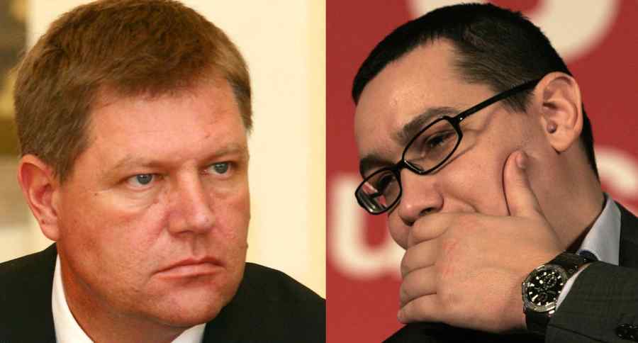Întâlnire între Klaus Iohannis și Victor Ponta