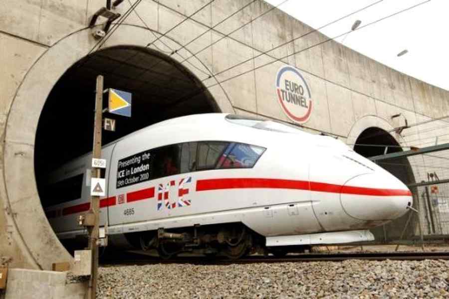 Traficul  pe sub Canalul Mânecii a fost reluat