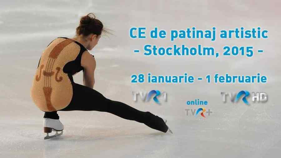 Încep Europenele de Patinaj Artistic de la Stockholm