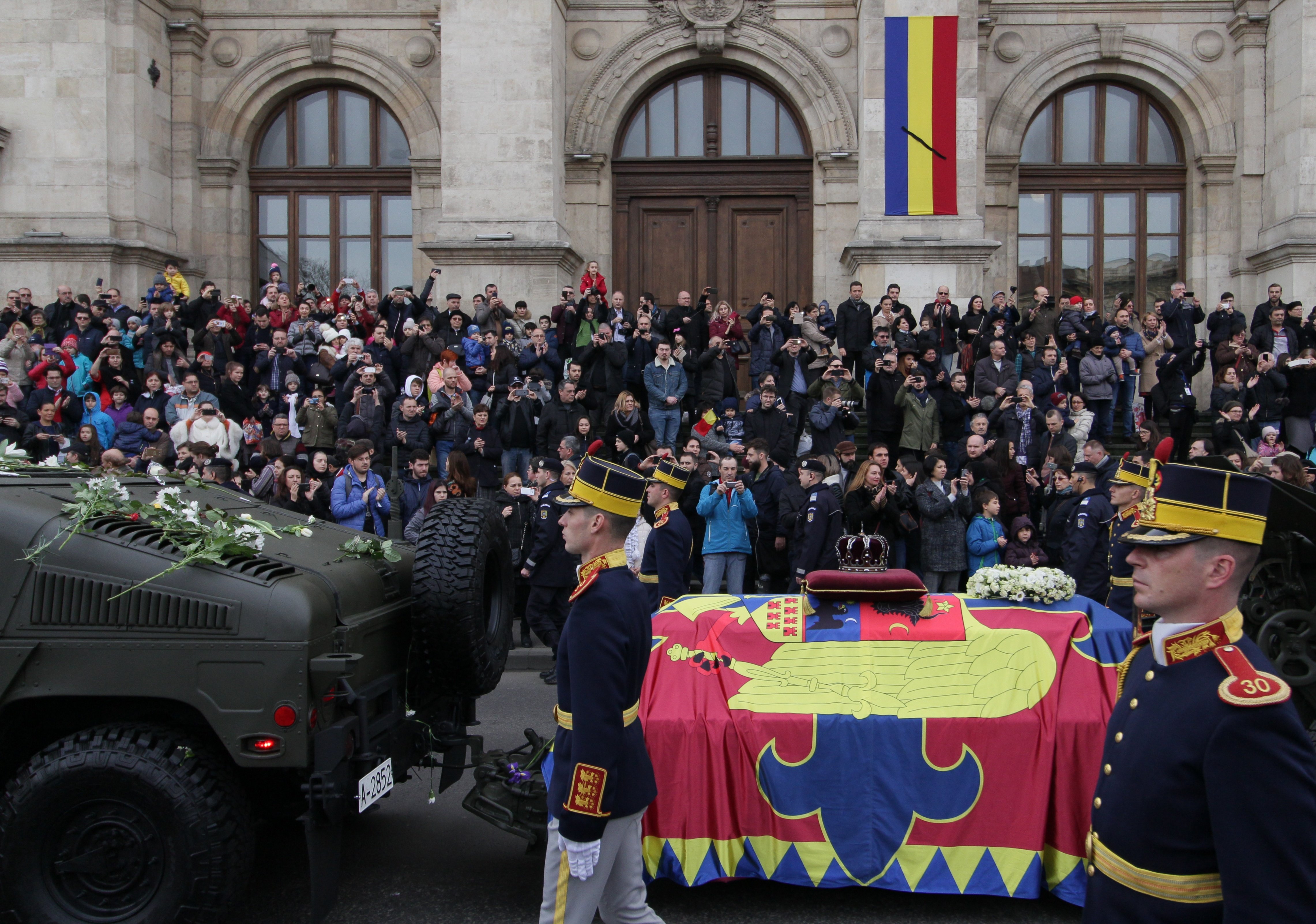 Funeraliile Regale în imagini