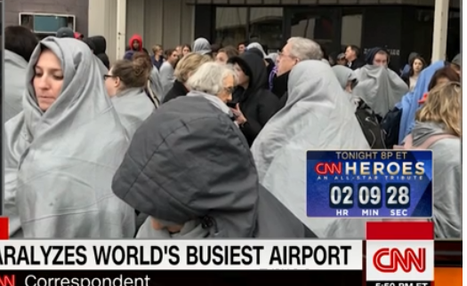 Cel mai aglomerat aeroport din lume, închis parțial