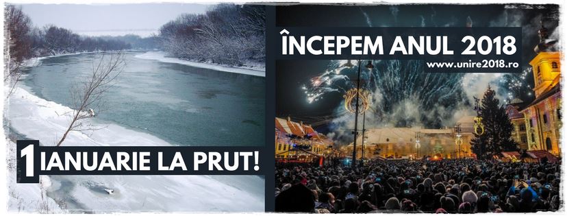 Revelion unionist: „Români, Petreceți Prutul!”