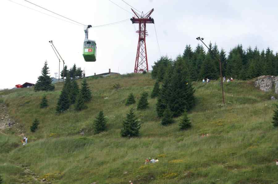 Şapte turişti, blocaţi în telescaun, la Săcele