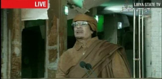 Gaddafi: Revoltele sunt un complot al SUA şi al Qaida