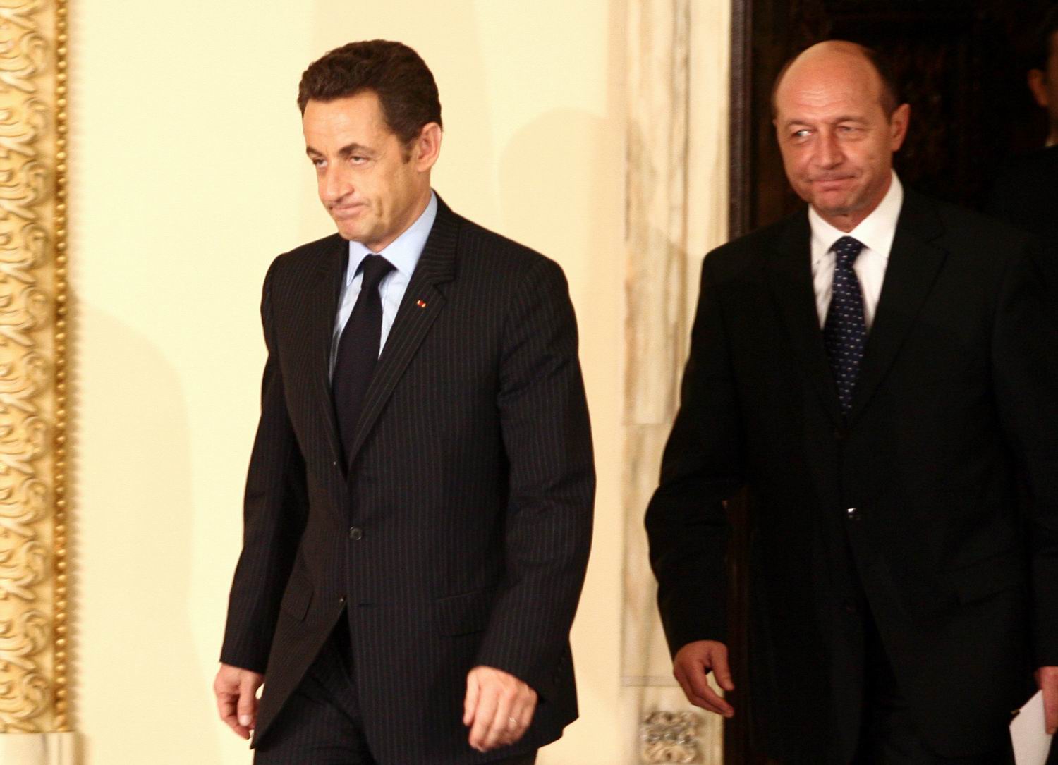 Preşedintele neagă „izbucnirea” lui Sarkozy de la Consiliu