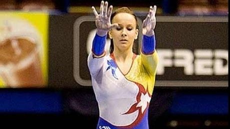 Sandra Izbaşa medaliată cu aur la sol, la Internaţionalele de gimnastică ale Franţei