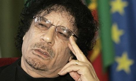 Gaddafi denunţă blocada navală impusă de Occident