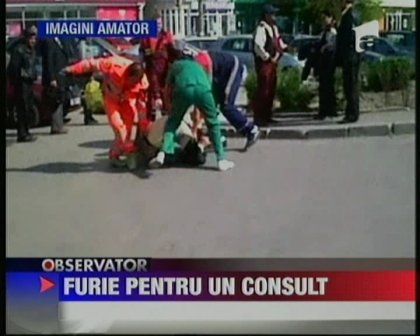 Altercatie in Galati intre un cetatean si angajatii spitalului
