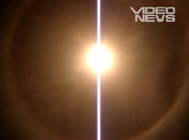 Cum s-a vazut ultima explozie solară de la Alba Iulia