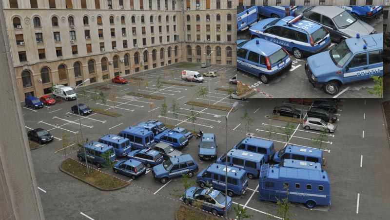 Casa Presei, asaltată de carabinieri