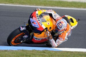 Motociclism: Australianul Casey Stoner, campion mondial la clasa MotoGP