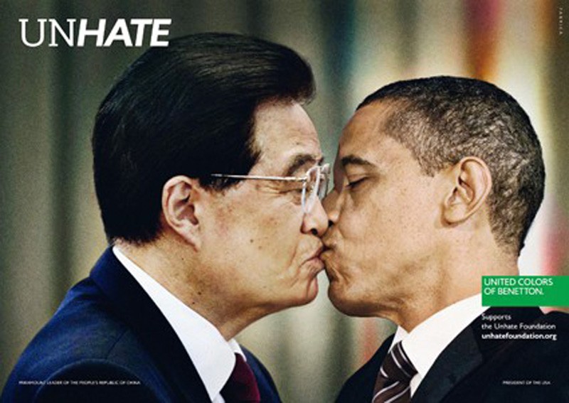 Obama și Hu Jintao într-o campanie publicitară
