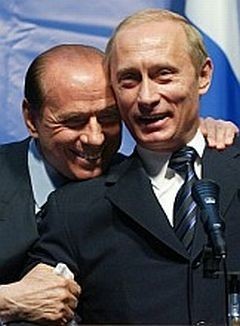 Putin, acuzat că i-a oferit comisioane lui Berlusconi din acorduri energetice
