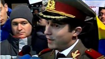 Locotenentul Alexandru Gheorghe are mii de susţinători pe Facebook