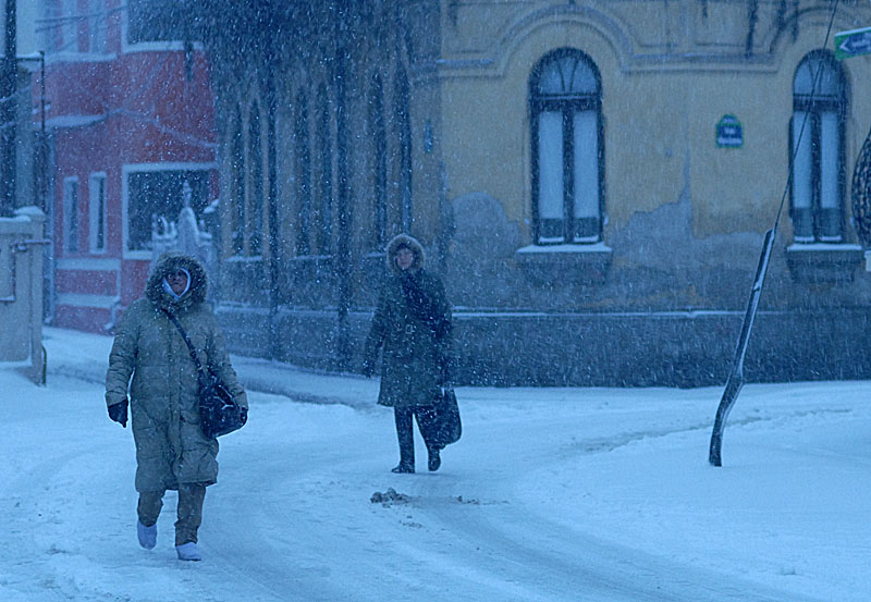A intrat în vigoare codul galben de ninsori
