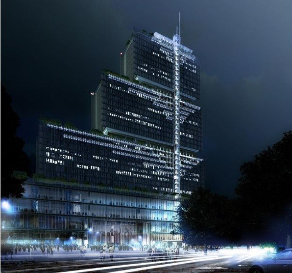 Arhitectul Renzo Piano a conceput un nou simbol al oraşului