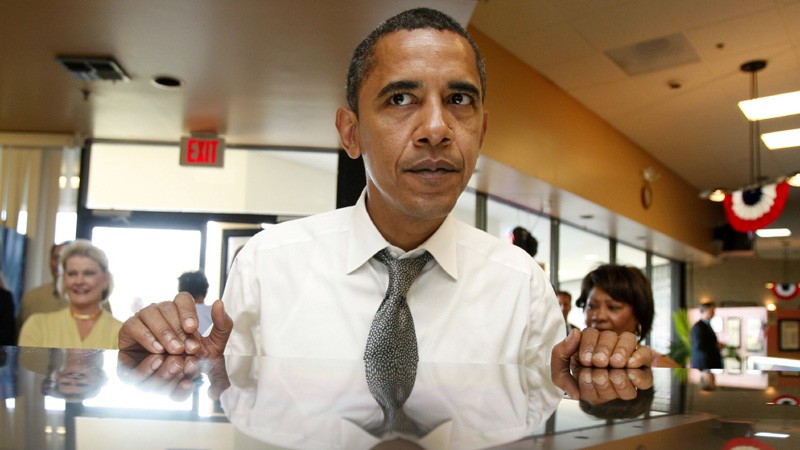 Pacientul Obama: colesterol 209, tensiune 10/6