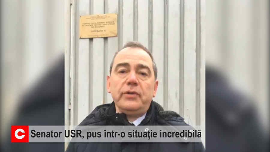 Senatorul Vlad Alexandrescu, pus într-o situaţie incredibilă