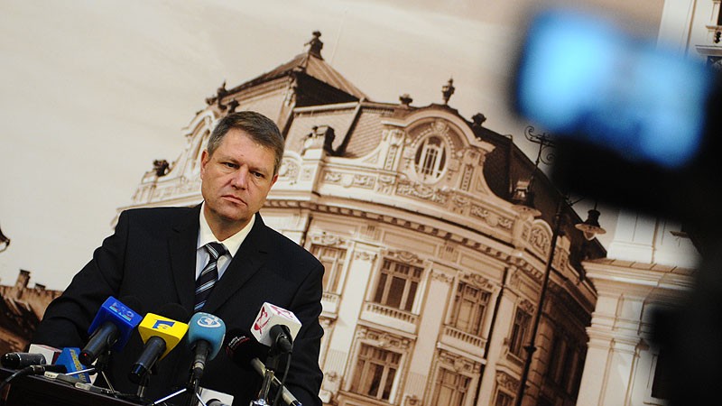 Klaus Johannis, premierul publicului