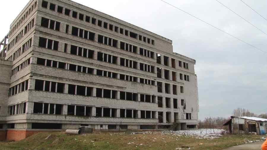 Spital lăsat de izbeliște