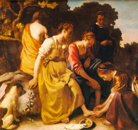 Christ, zeiţa Diana şi peţitoarea