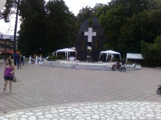Foamete de la PDL şi-a organizat nunta în parc, pe Monumentul Eroilor
