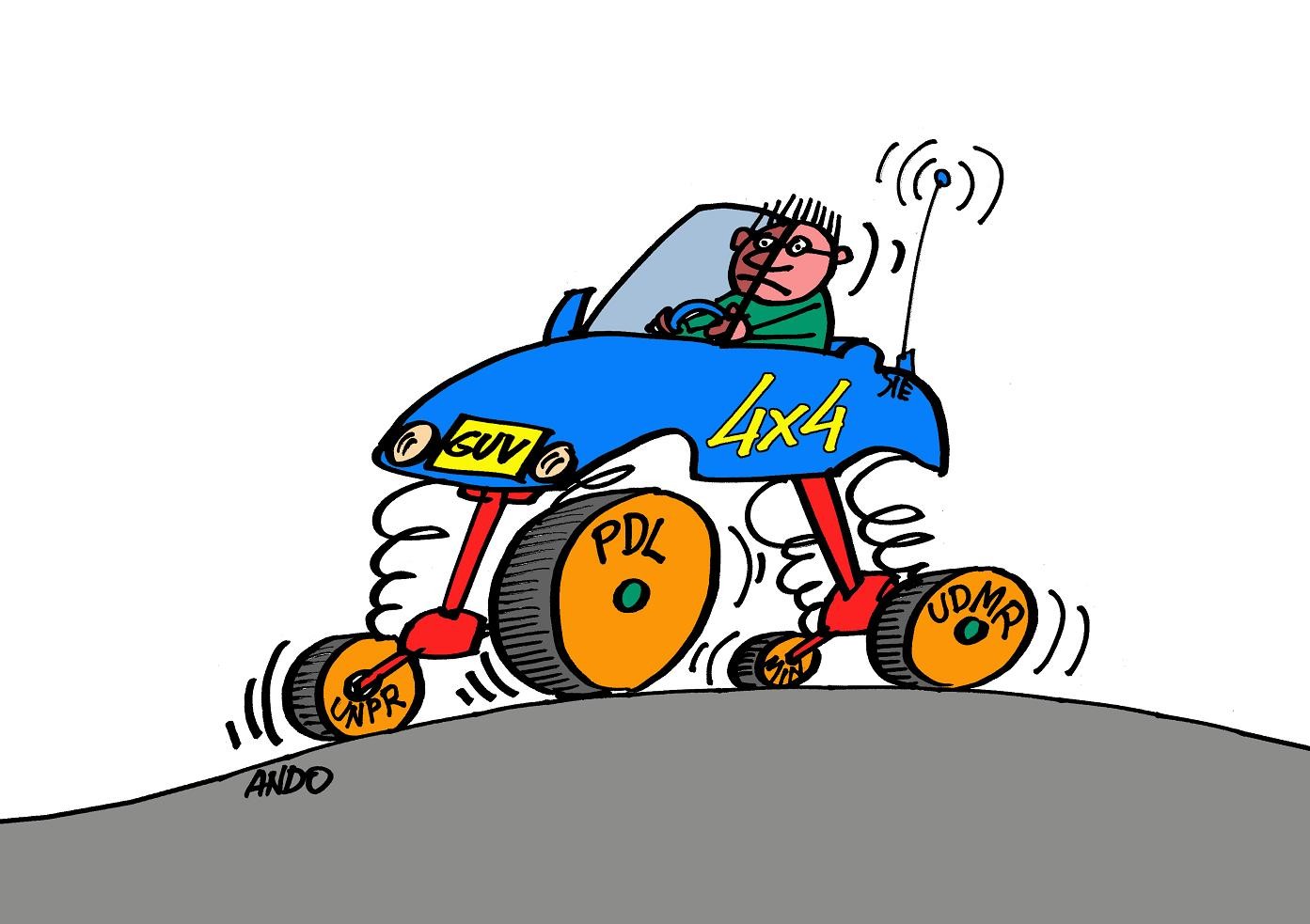 SUV-ul lui Ungureanu