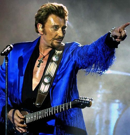 Johnny Hallyday, o legendă a rockului francez