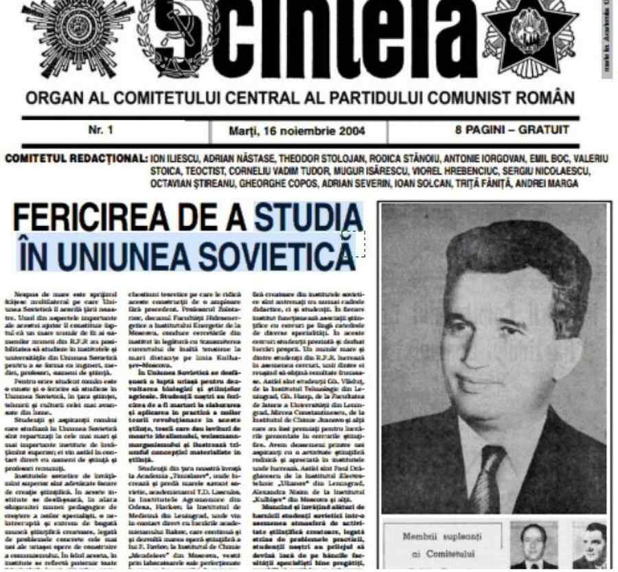 Adrian Năstase: Viitorul luminos al lumii va fi comunist