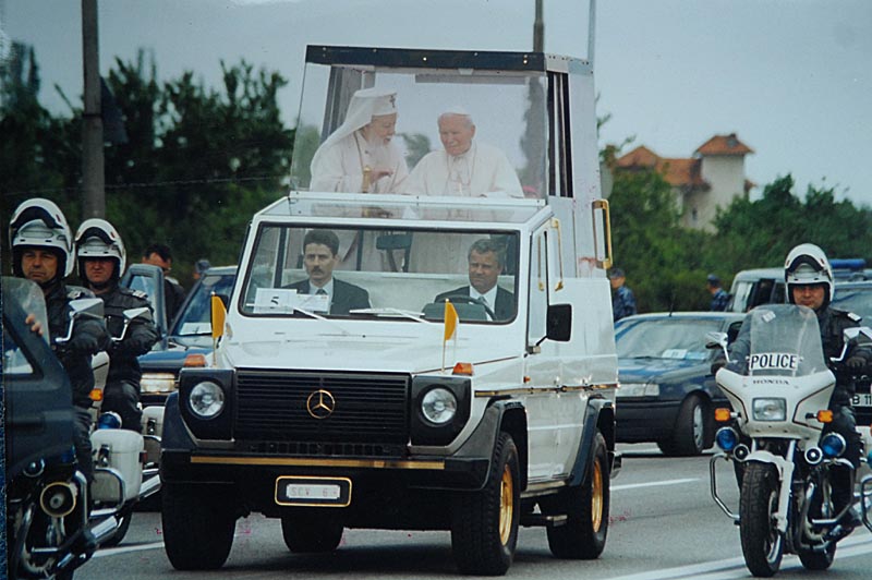 Vizita Papei Ioan Paul la Bucuresti