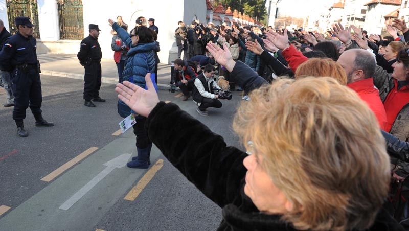 Flash-mob antieutanasierea cainilor