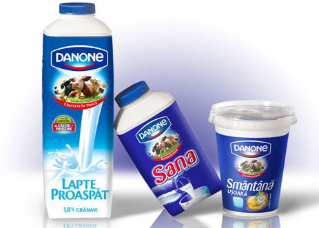 Scandalul aflatoxinei: Danone retrage de pe piaţă lactate posibil contaminate