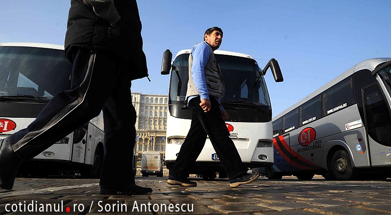 Transporturi paralizate, vinerea viitoare