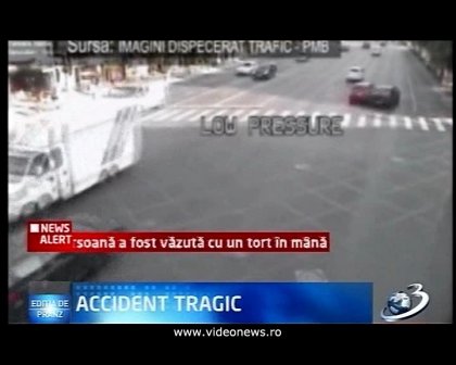 Imagini cu accidentul mortal de pe Bdul Magheru din Capitală
