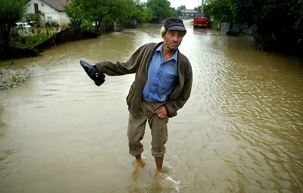 Inundații în Caraş Severin