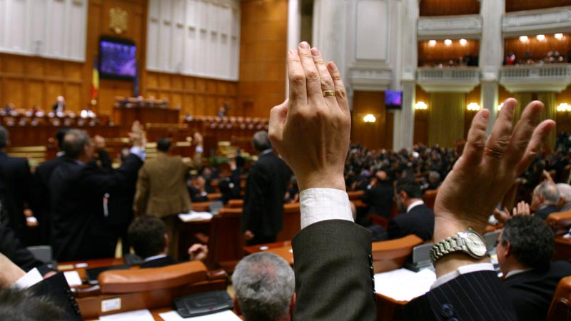 Gafa Parlamentului României, relatată pe larg în presa străină