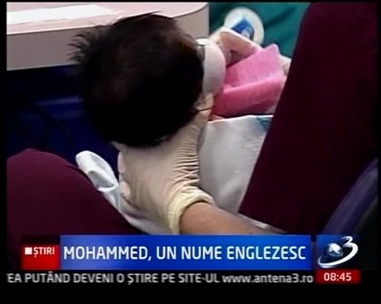 Mohamed, cel mai des întâlnit nume dat nou-născuţilor anul trecut în Anglia