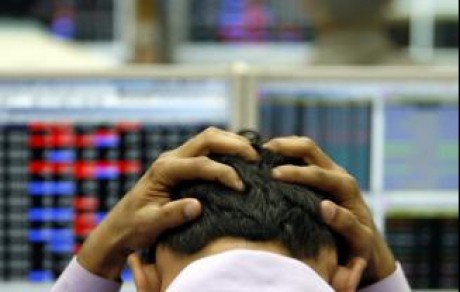 Cea mai mare cădere la burse de după criza globală