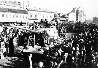 Intrarea trupelor sovietice în București (31 aug.1944)