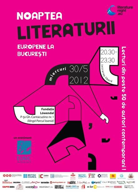 Noaptea Literaturii Europene la Bucureşti
