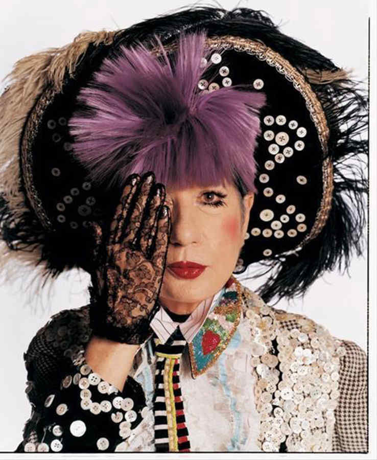 Anna Piaggi, un mit al modei