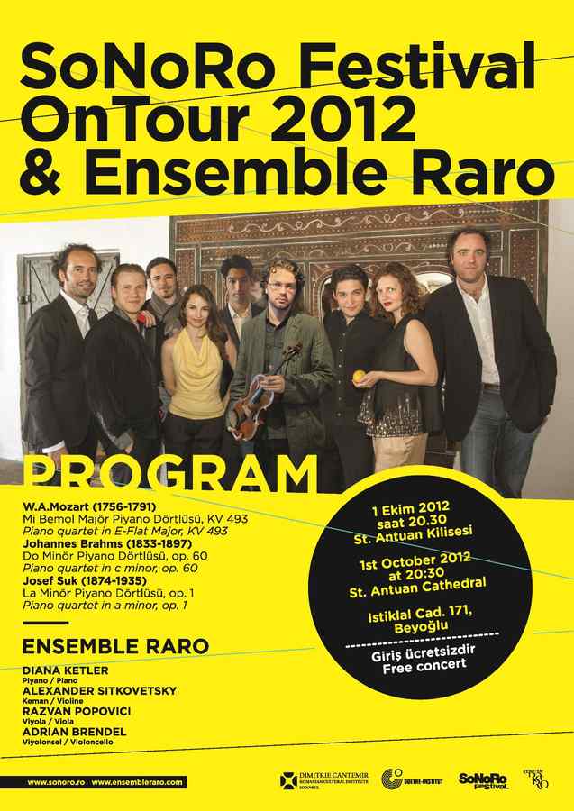 „SoNoRo Festival on Tour”, la Istanbul