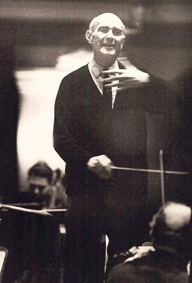 Corifeul artei dirijorale, George Georgescu, celebrat la Ateneul Român